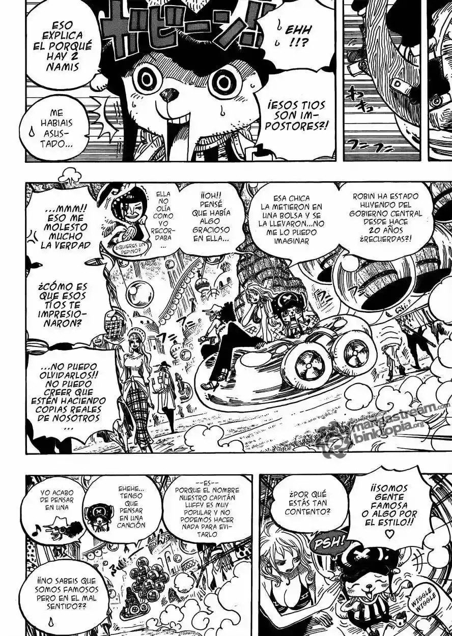 One Piece Capítulo 600 - Página 5 en español