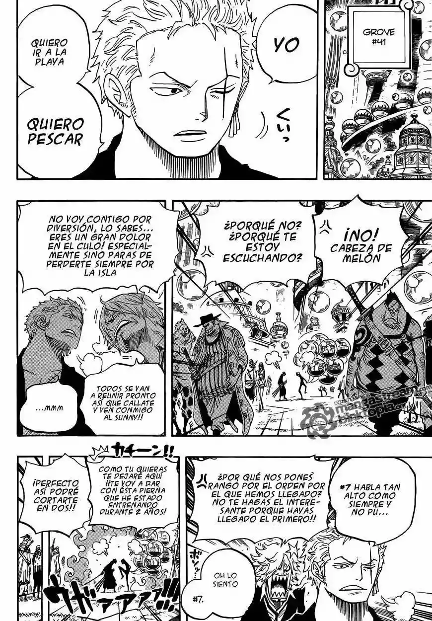 One Piece Capítulo 600 - Página 7 en español