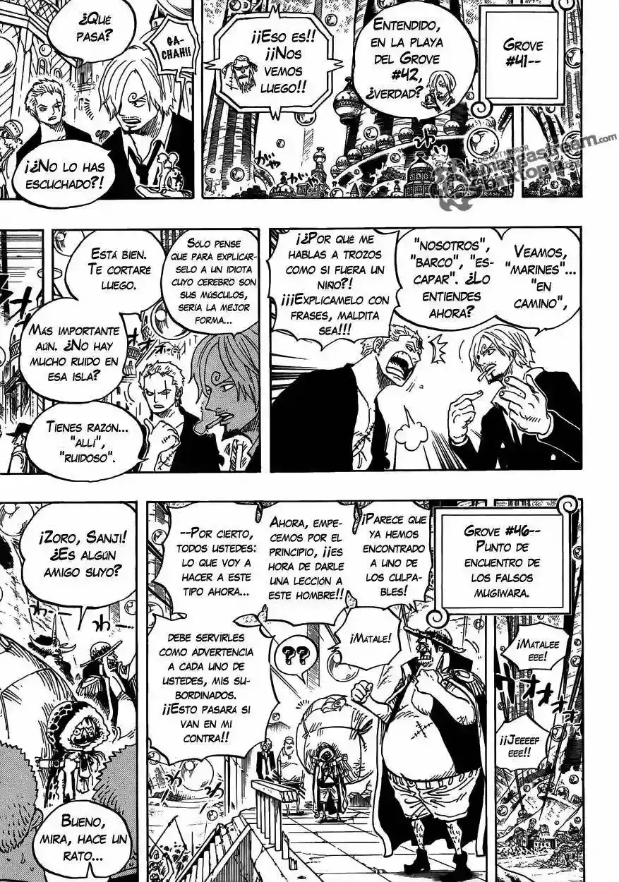 One Piece Capítulo 601 - Página 4 en español