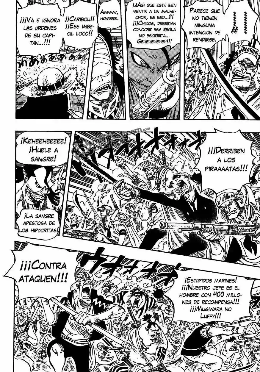 One Piece Capítulo 601 - Página 6 en español