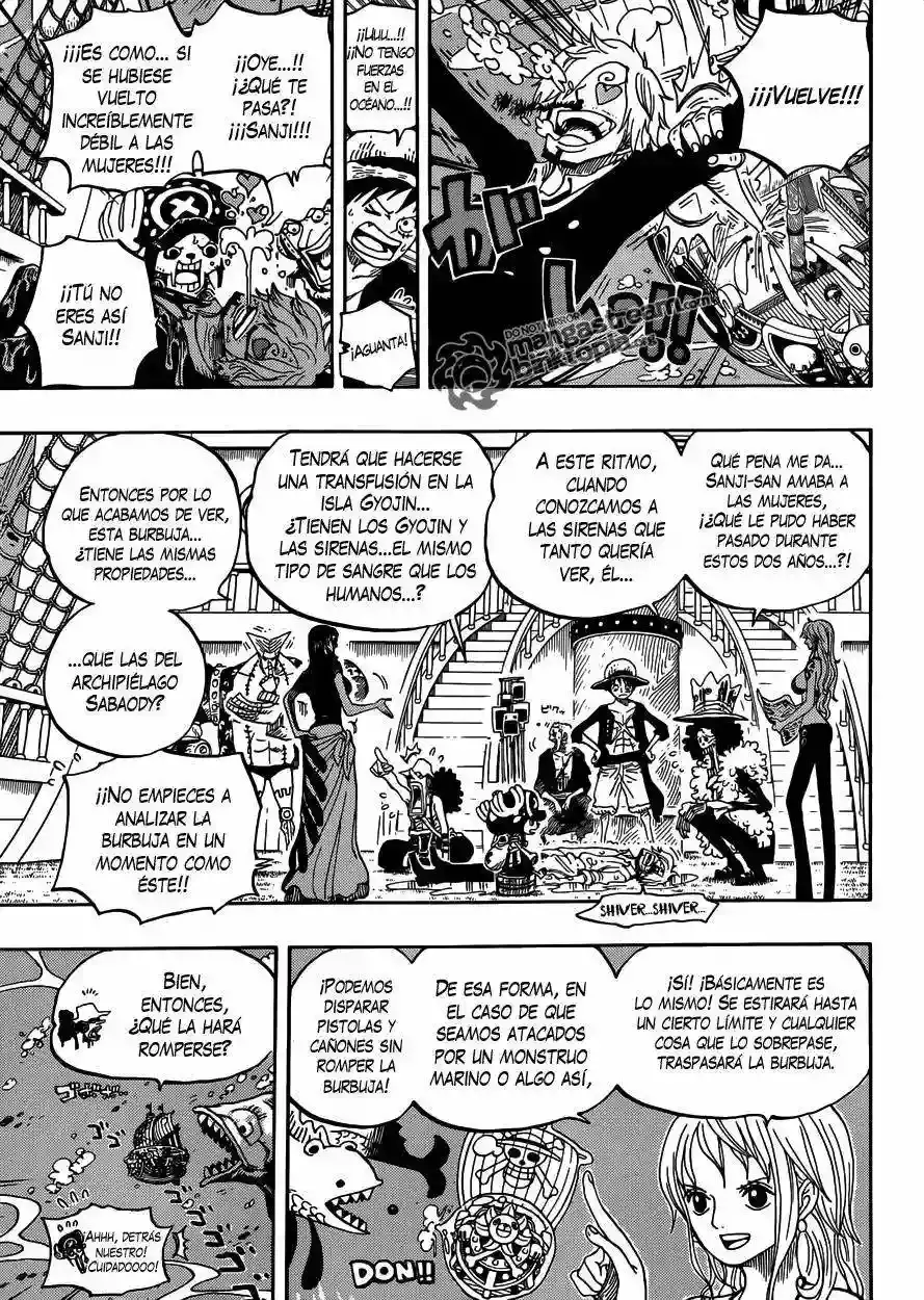 One Piece Capítulo 603 - Página 11 en español