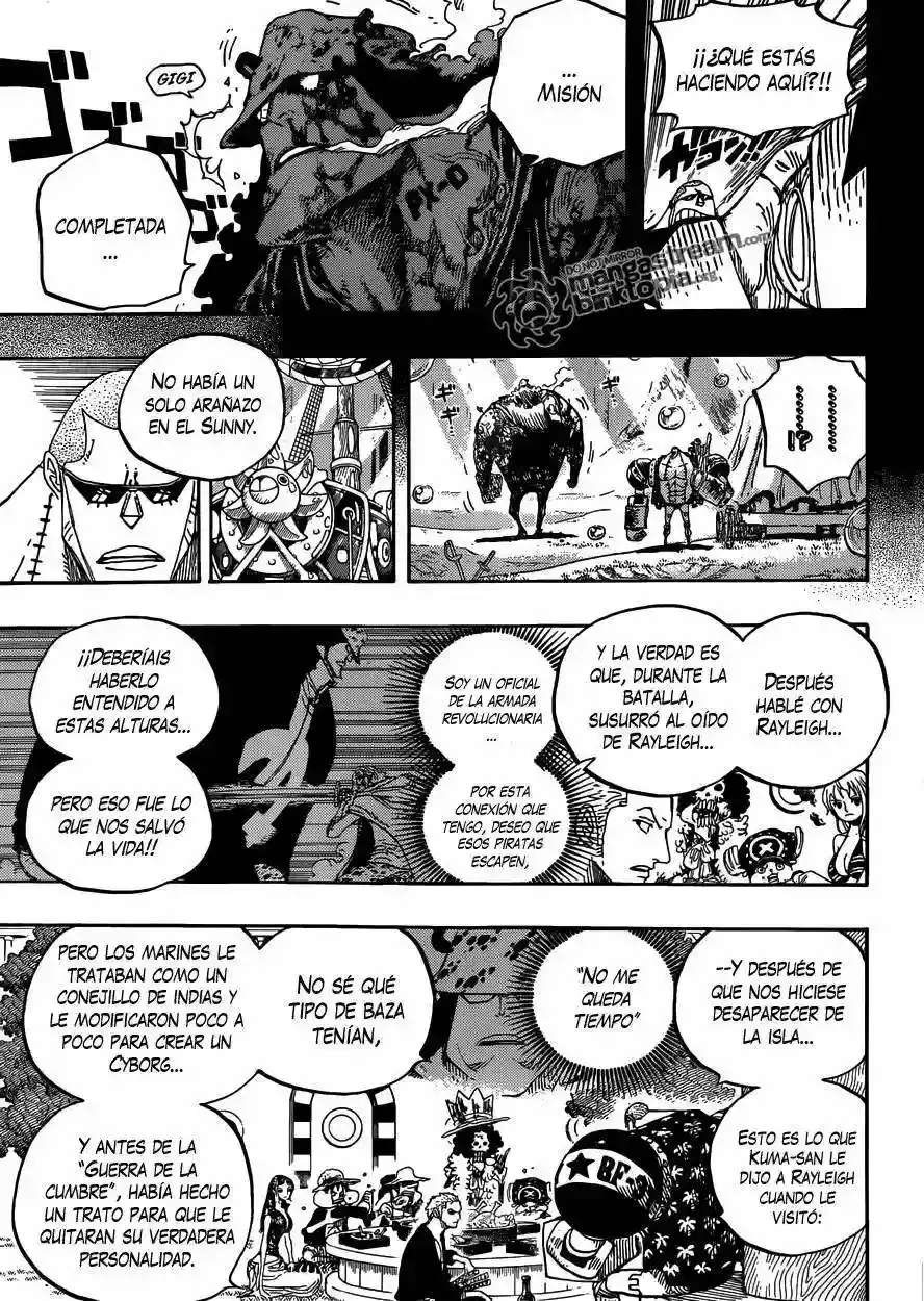 One Piece Capítulo 603 - Página 15 en español