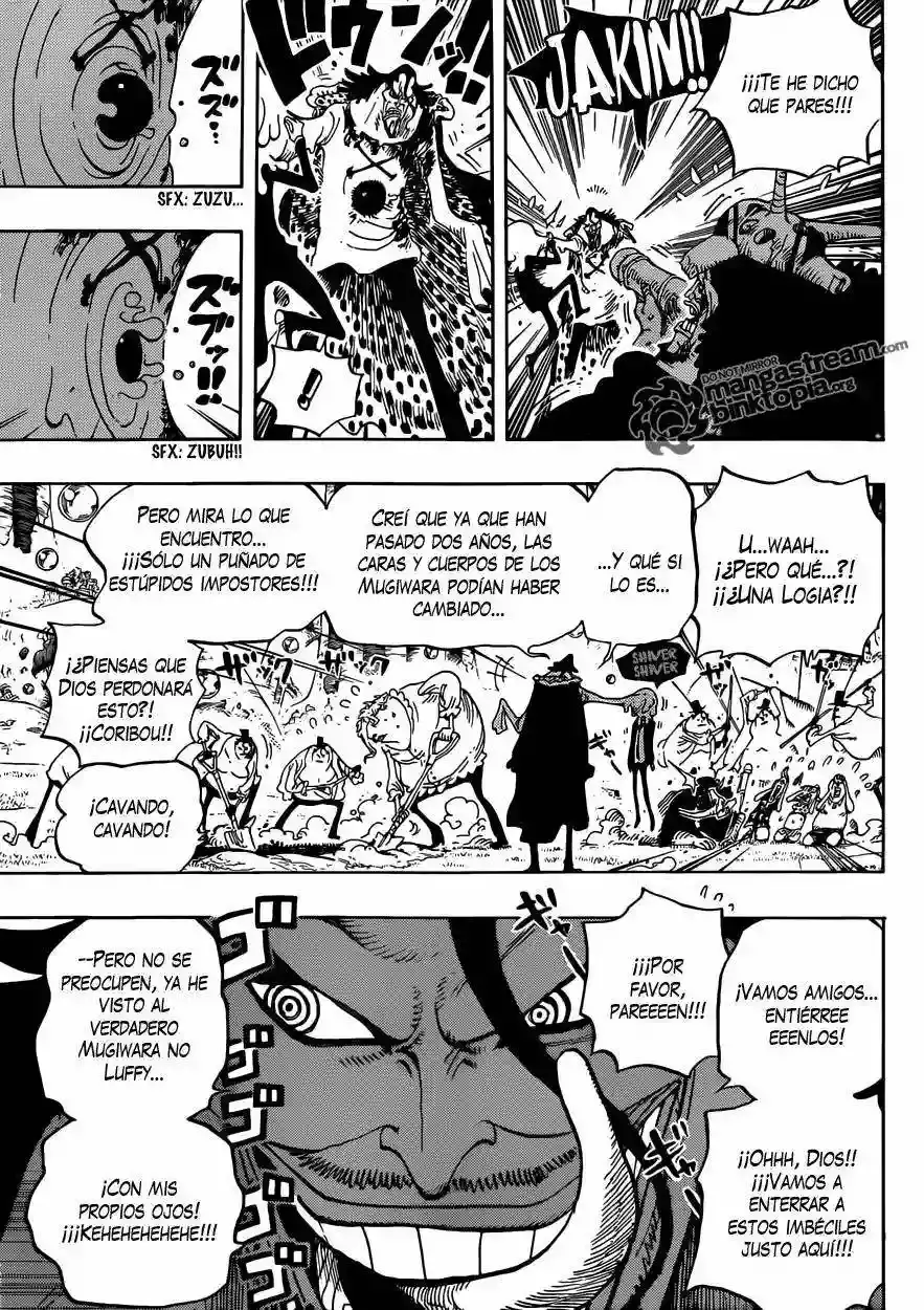 One Piece Capítulo 603 - Página 4 en español