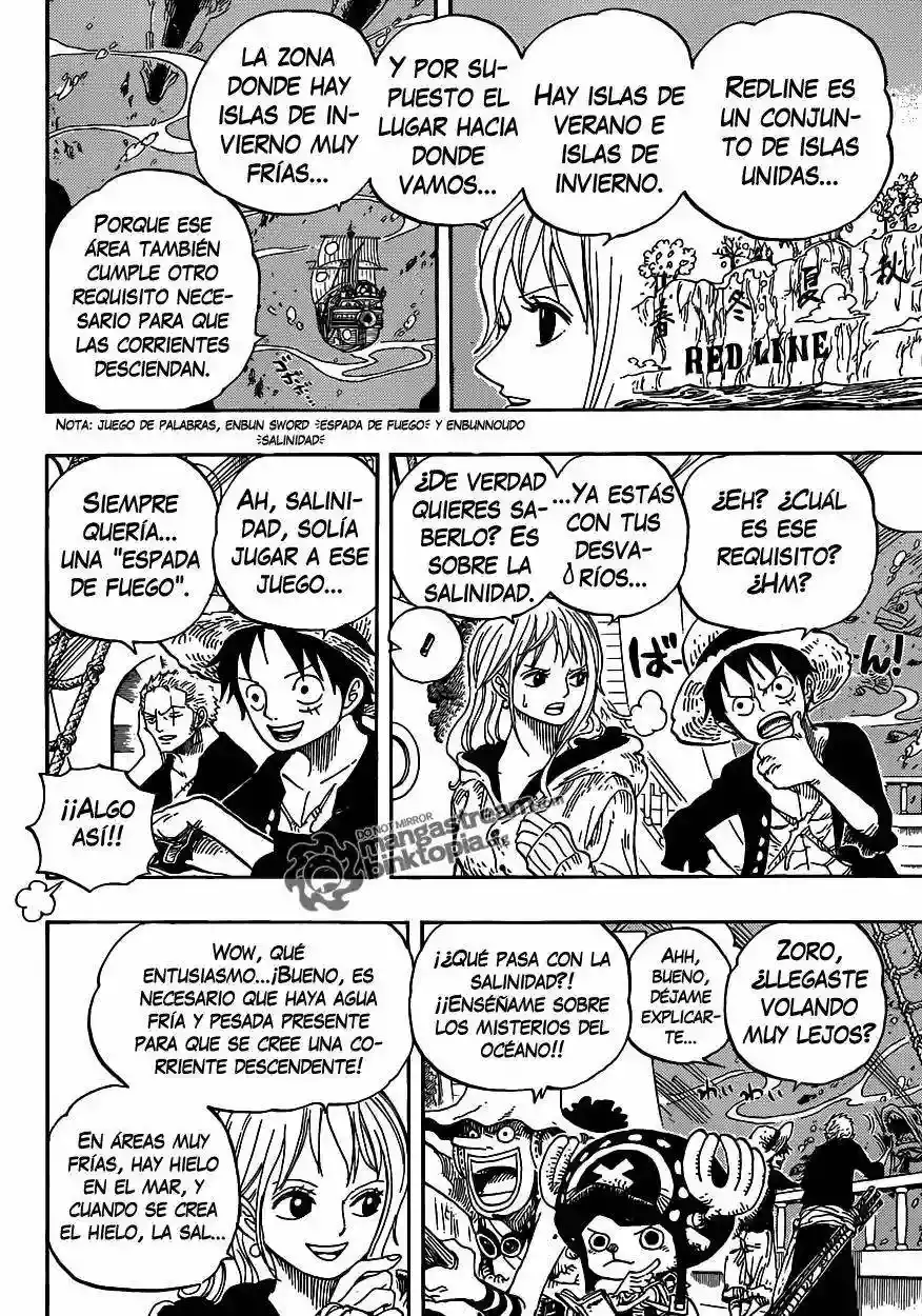 One Piece Capítulo 604 - Página 13 en español