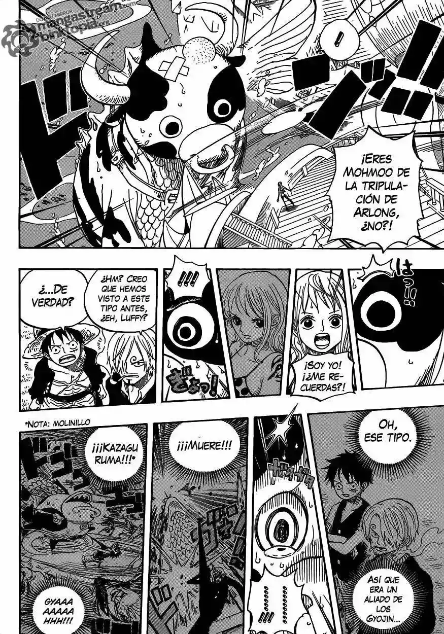 One Piece Capítulo 604 - Página 5 en español