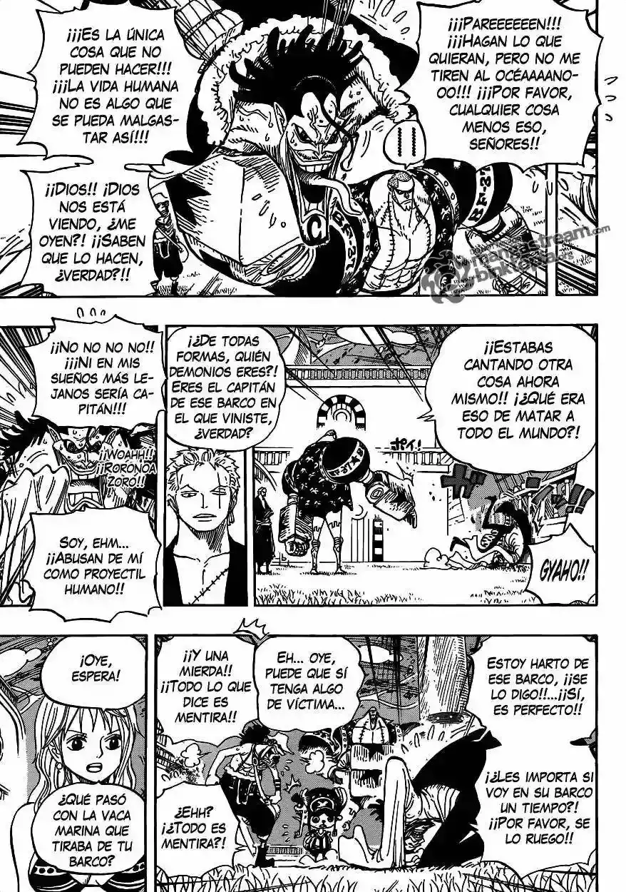 One Piece Capítulo 604 - Página 8 en español