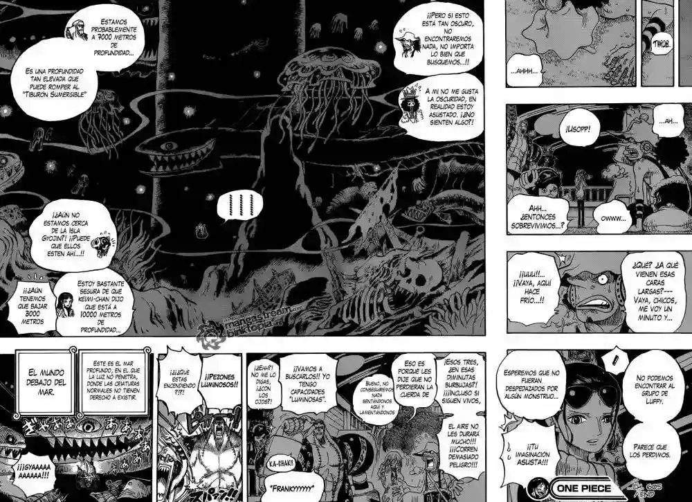 One Piece Capítulo 605 - Página 17 en español