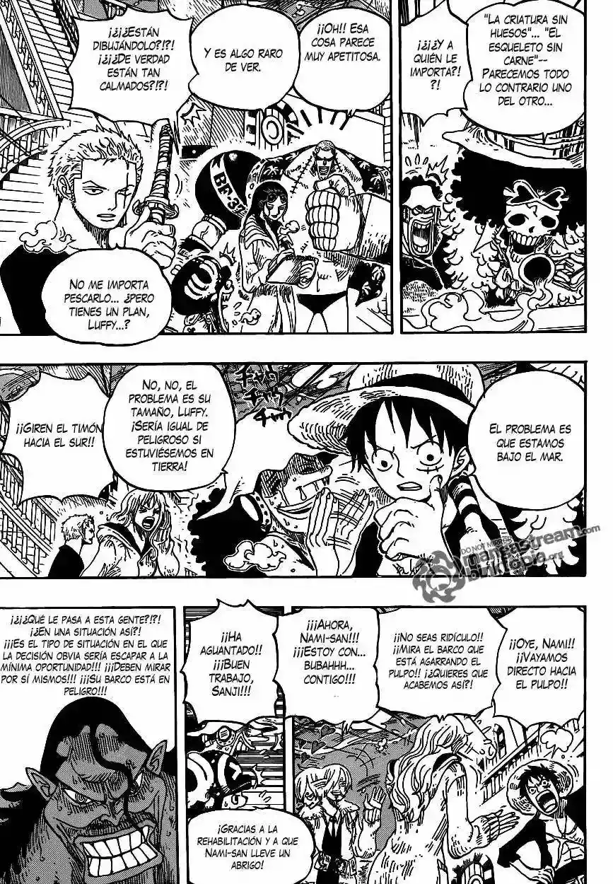 One Piece Capítulo 605 - Página 4 en español