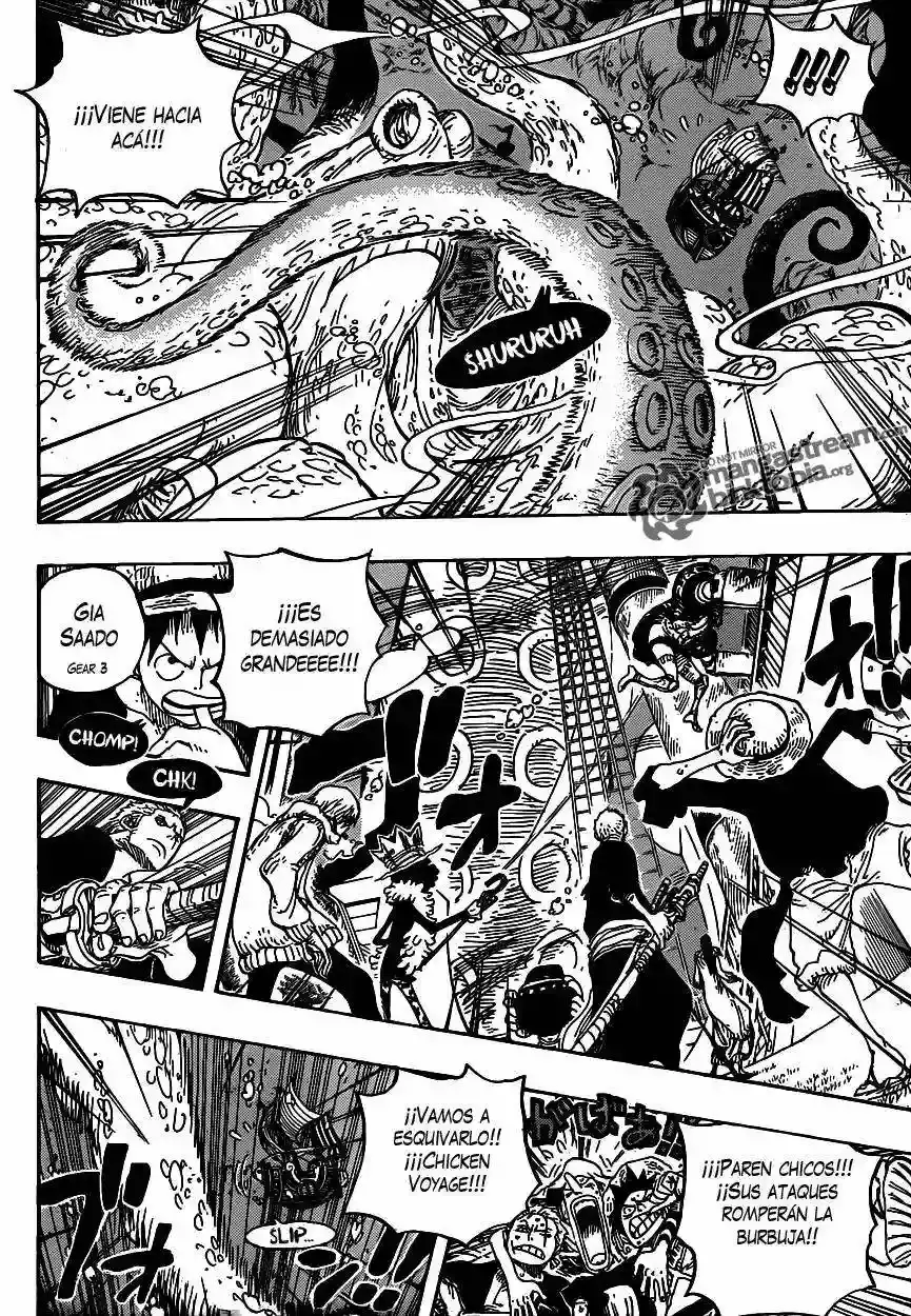 One Piece Capítulo 605 - Página 7 en español