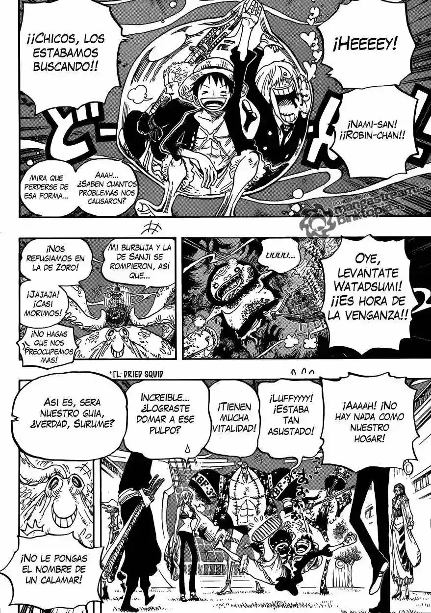 One Piece Capítulo 606 - Página 13 en español