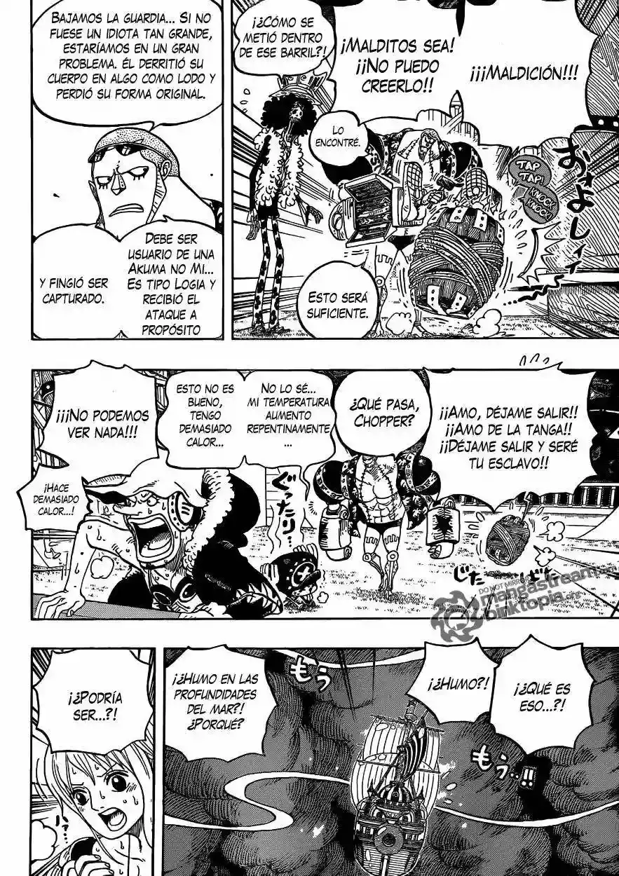 One Piece Capítulo 606 - Página 7 en español