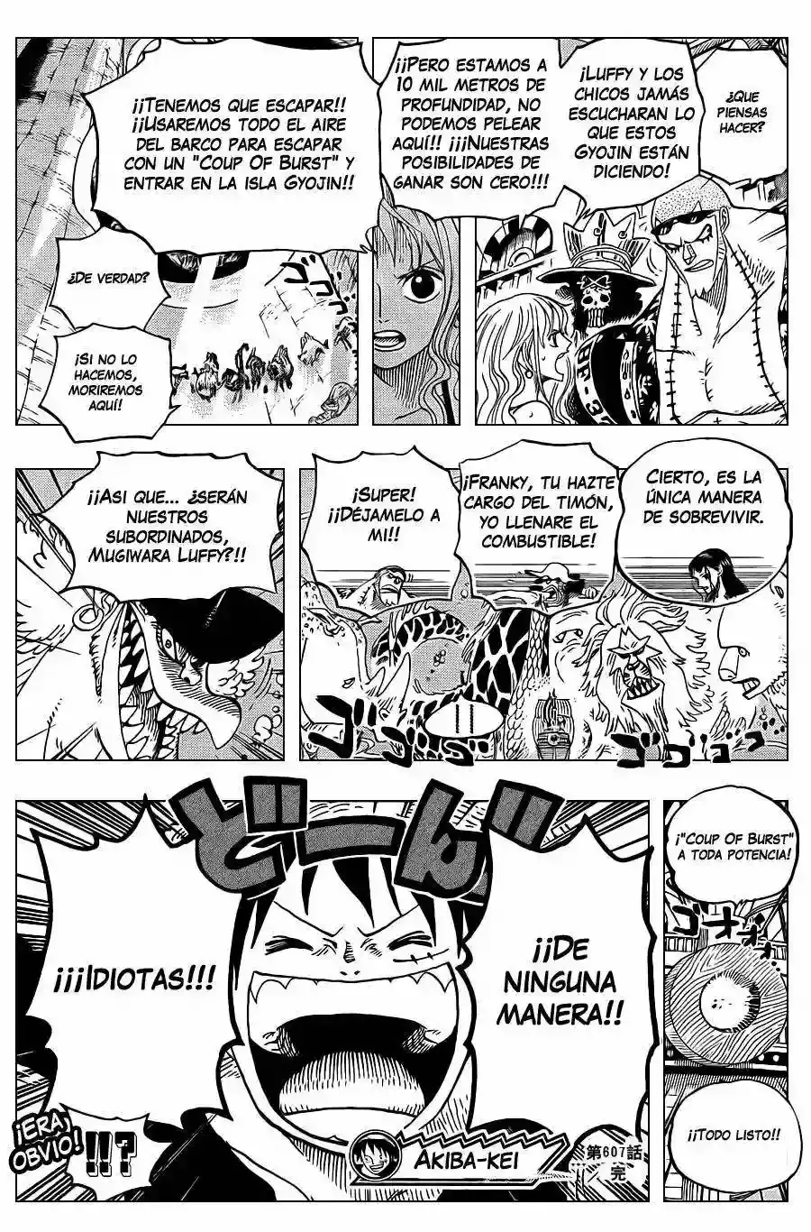 One Piece Capítulo 607 - Página 14 en español