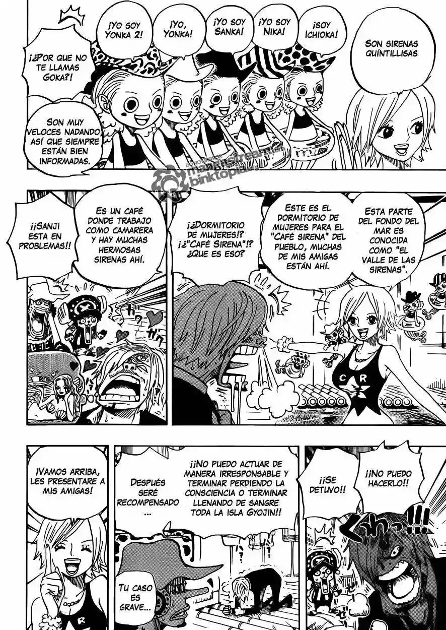 One Piece Capítulo 608 - Página 13 en español