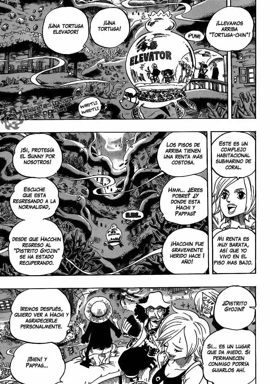 One Piece Capítulo 608 - Página 14 en español