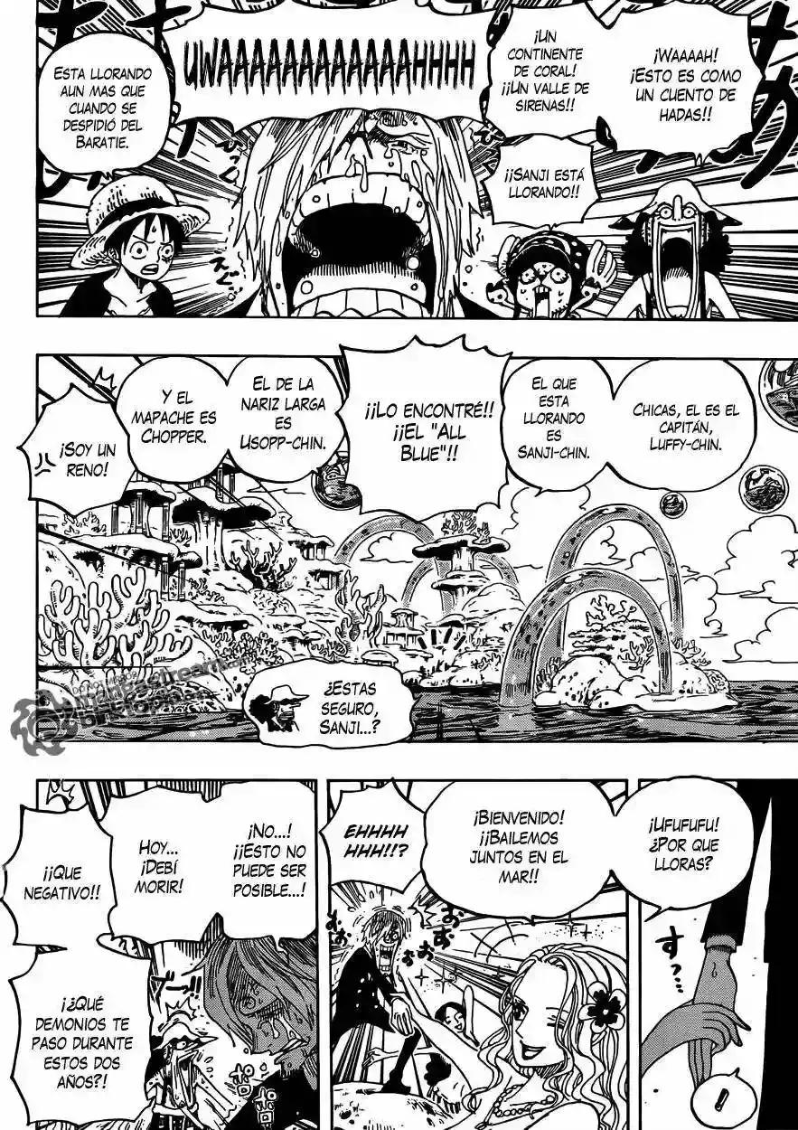 One Piece Capítulo 608 - Página 16 en español