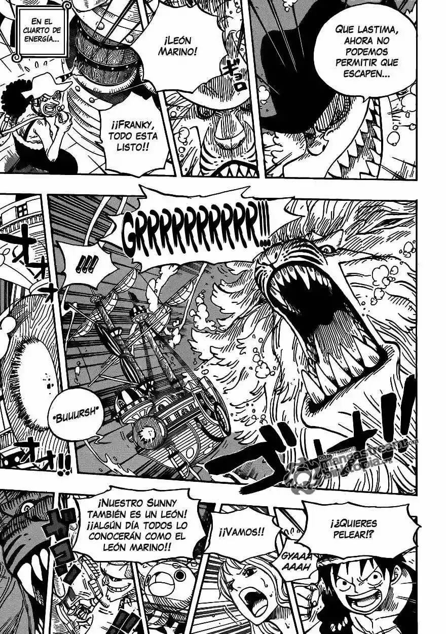 One Piece Capítulo 608 - Página 4 en español