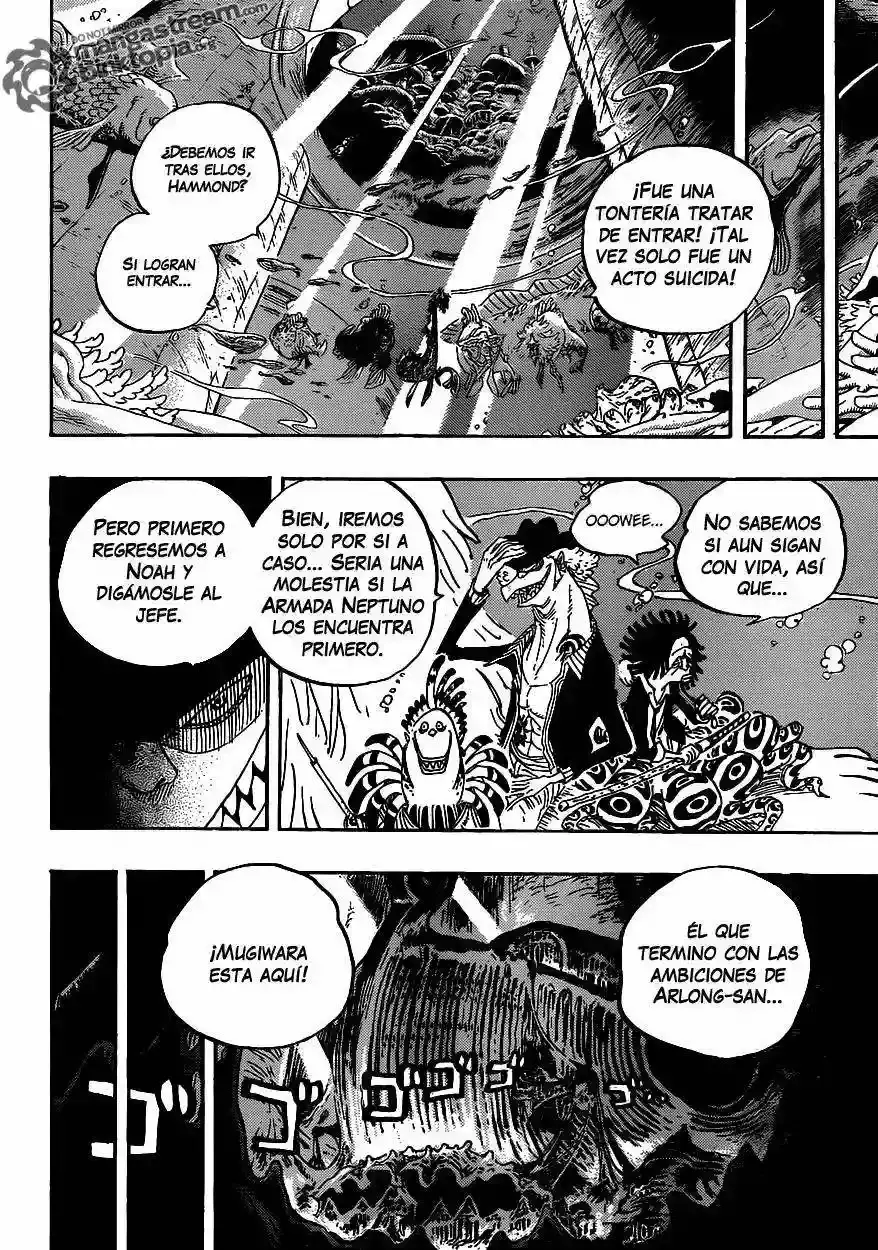 One Piece Capítulo 608 - Página 9 en español