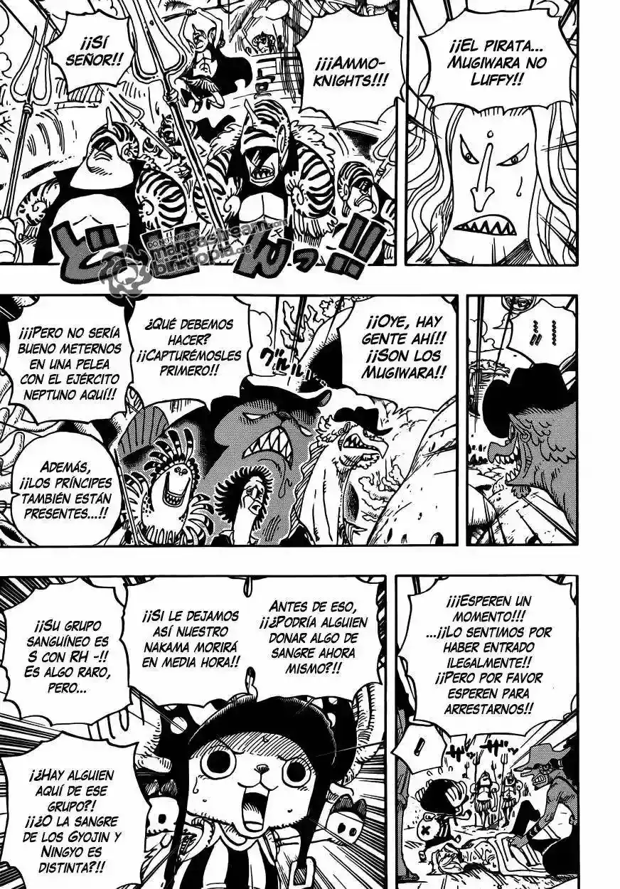 One Piece Capítulo 609 - Página 11 en español