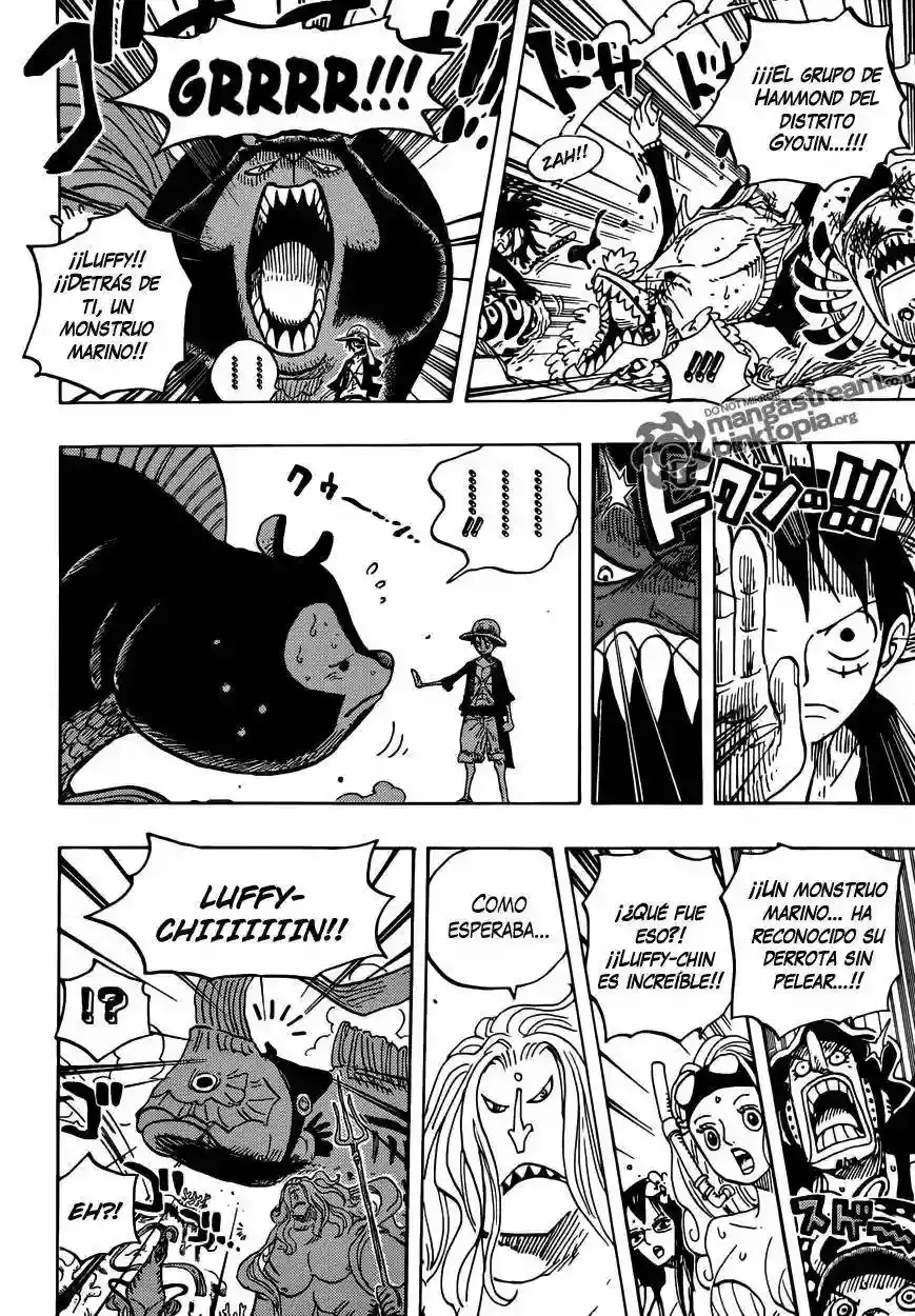 One Piece Capítulo 609 - Página 16 en español