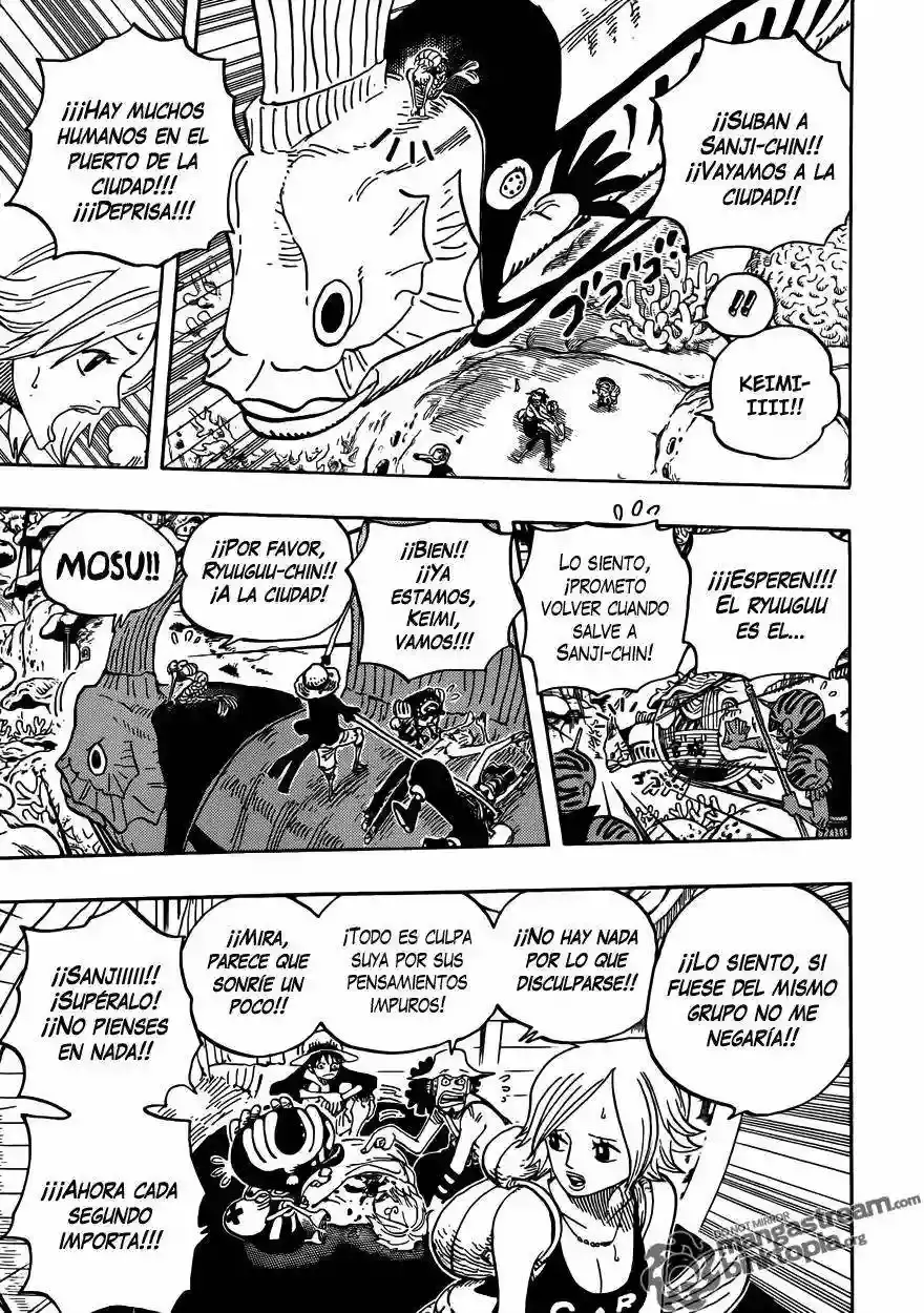 One Piece Capítulo 609 - Página 17 en español
