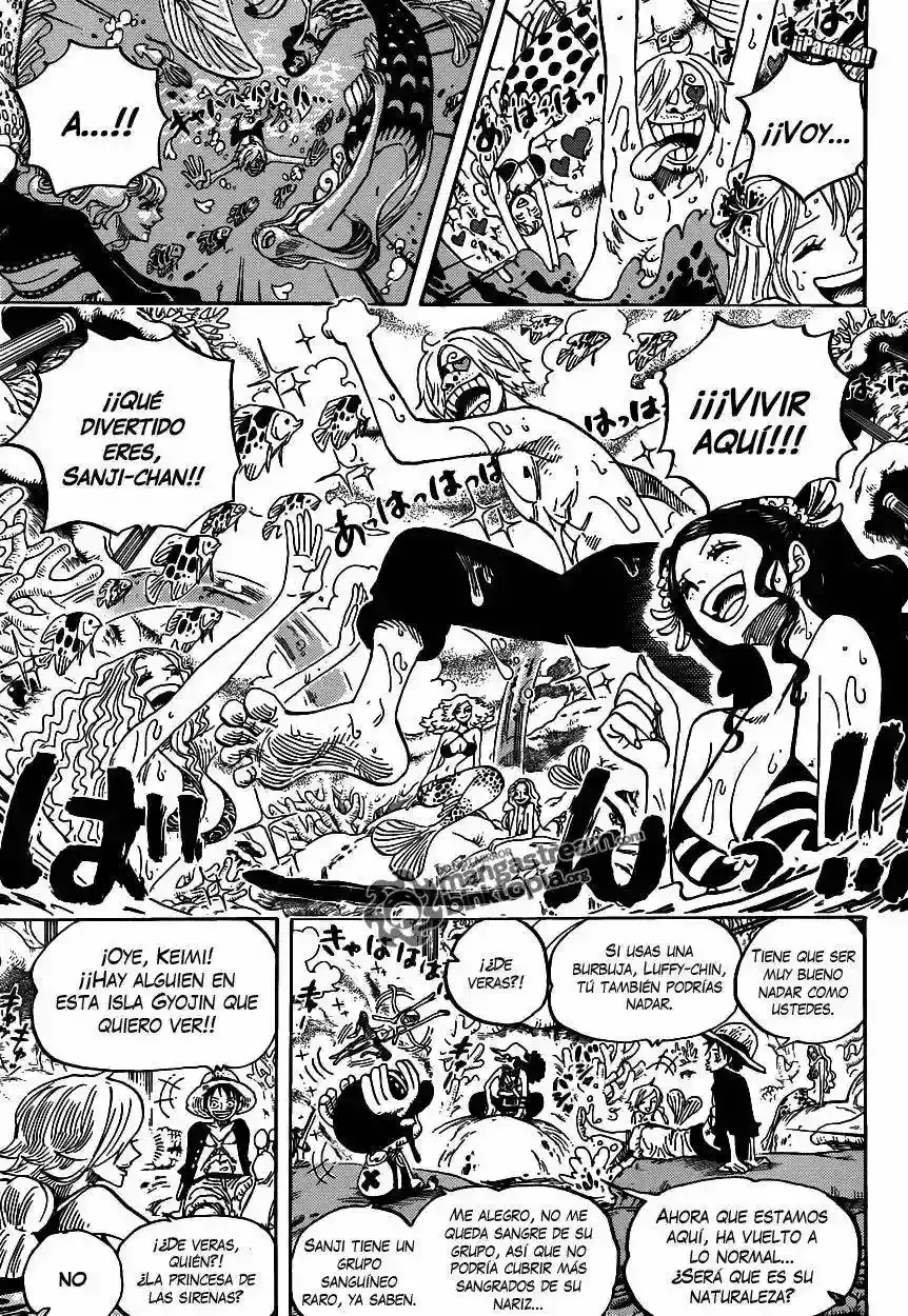 One Piece Capítulo 609 - Página 5 en español