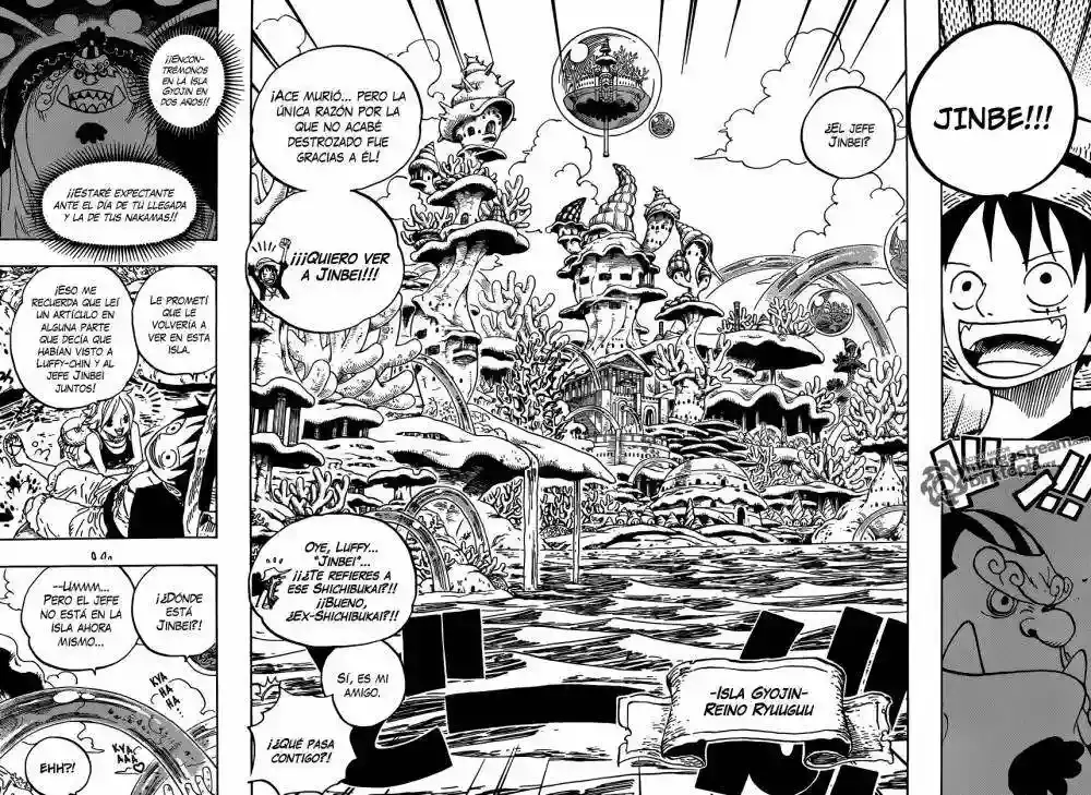 One Piece Capítulo 609 - Página 6 en español
