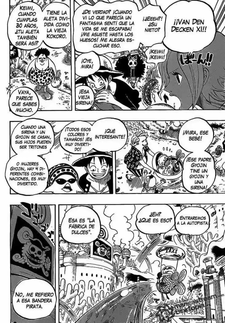 One Piece Capítulo 610 - Página 13 en español