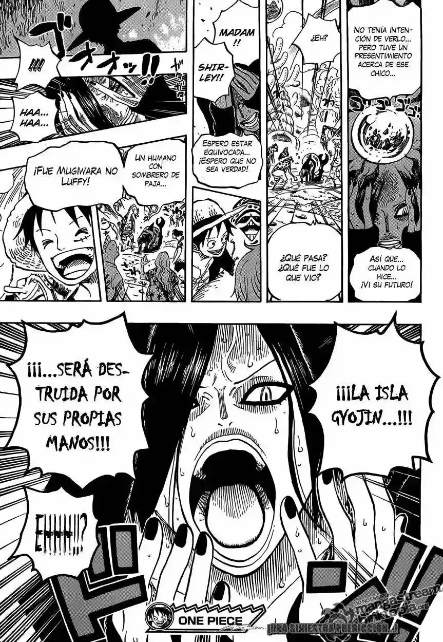 One Piece Capítulo 610 - Página 15 en español