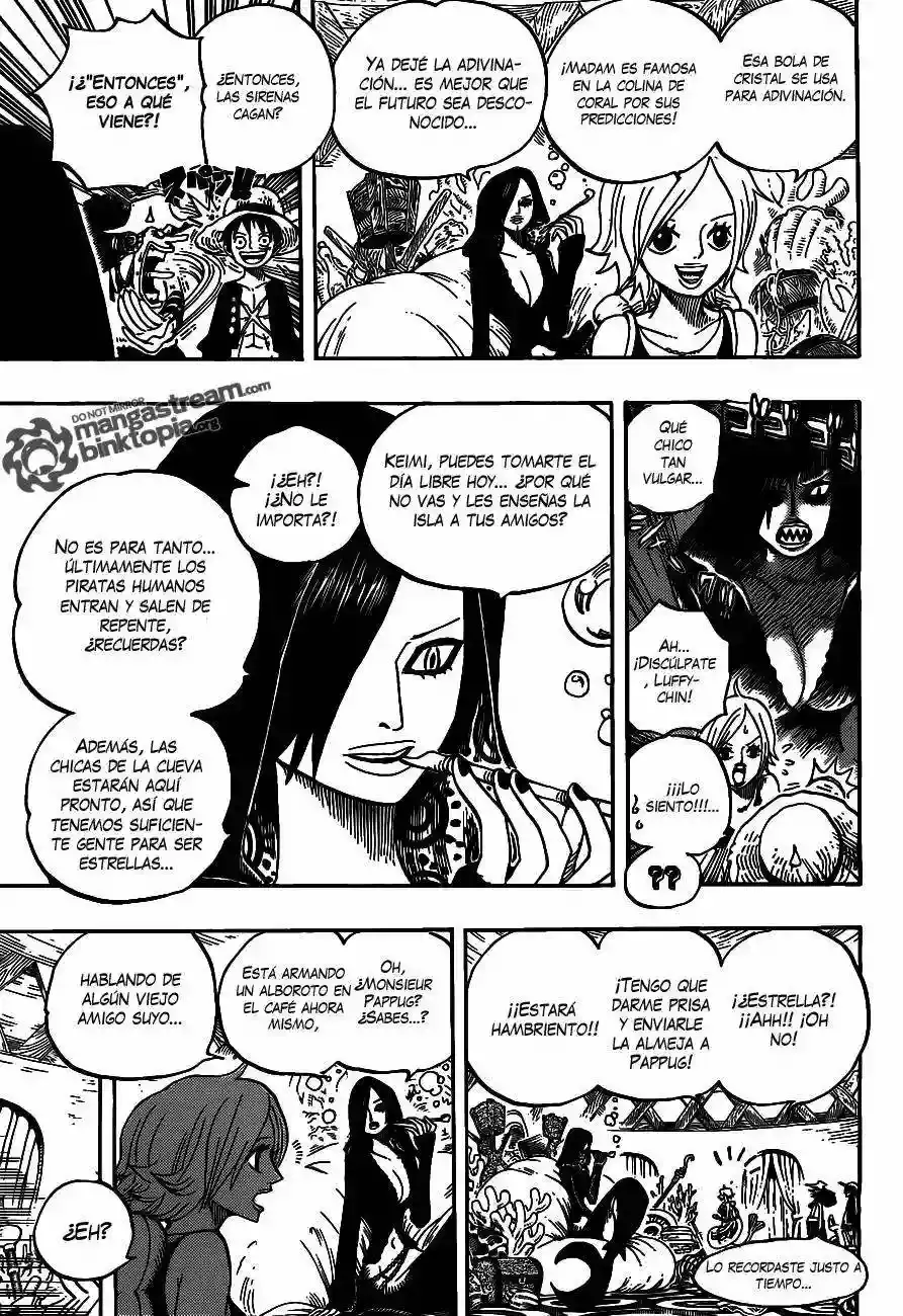 One Piece Capítulo 610 - Página 8 en español
