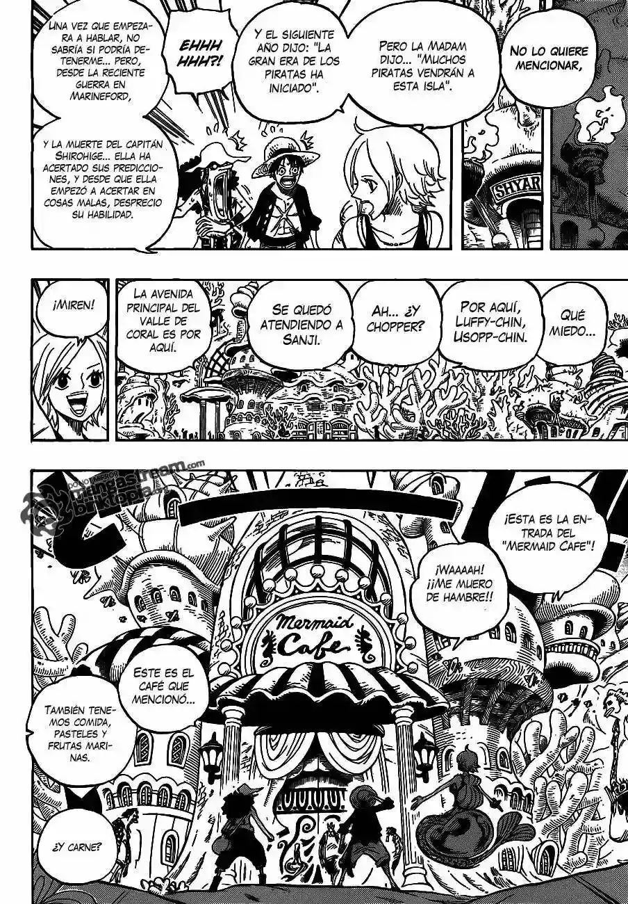 One Piece Capítulo 610 - Página 9 en español