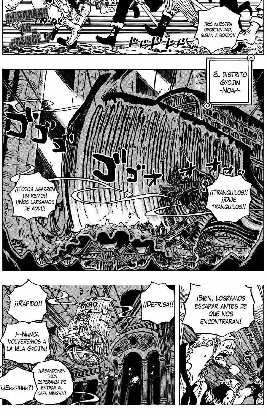 One Piece Capítulo 611 - Página 3 en español