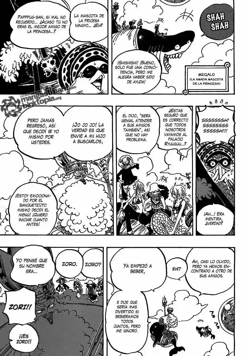 One Piece Capítulo 612 - Página 10 en español