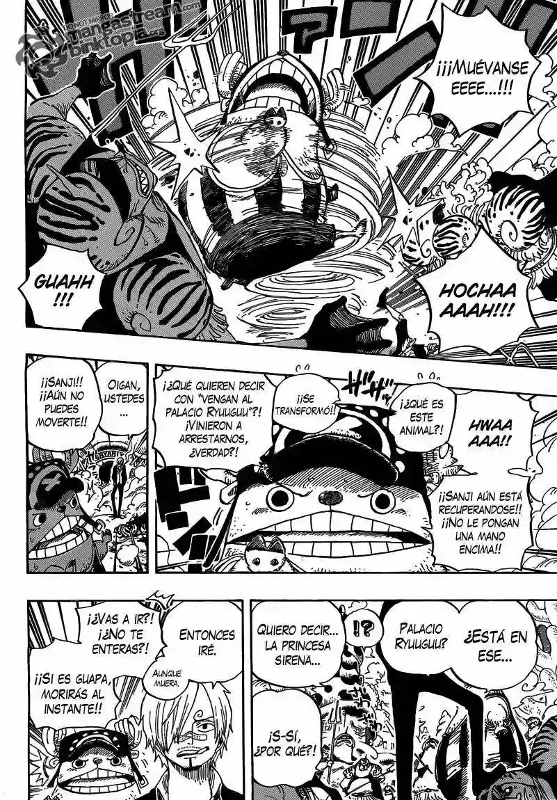 One Piece Capítulo 614 - Página 10 en español
