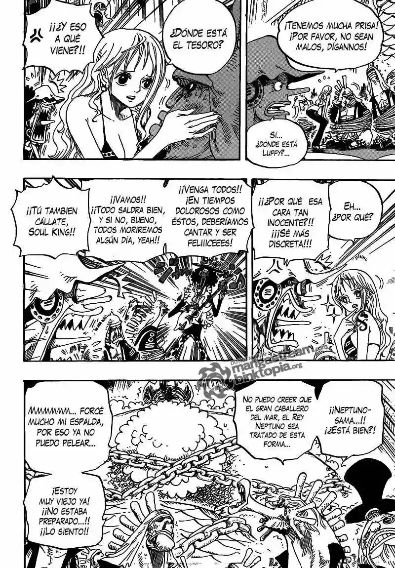 One Piece Capítulo 614 - Página 4 en español