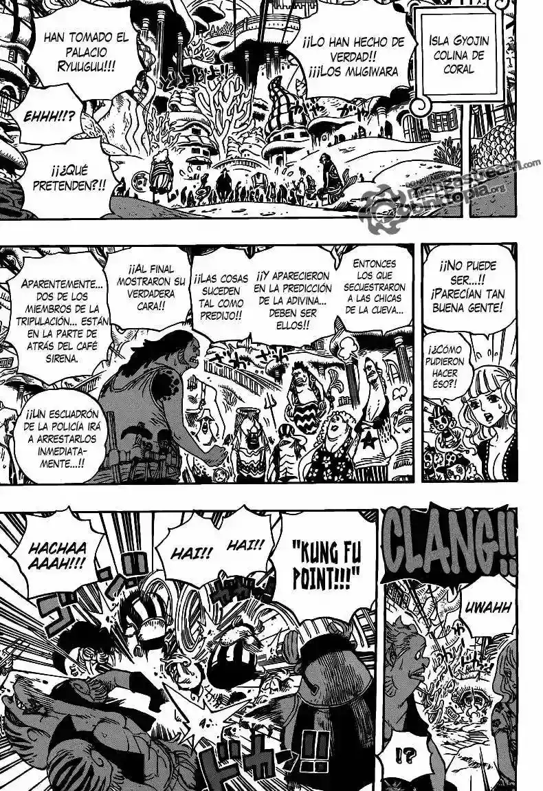 One Piece Capítulo 614 - Página 9 en español