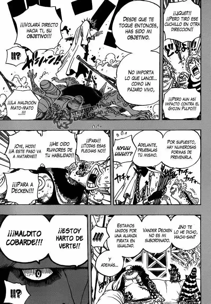 One Piece Capítulo 615 - Página 12 en español