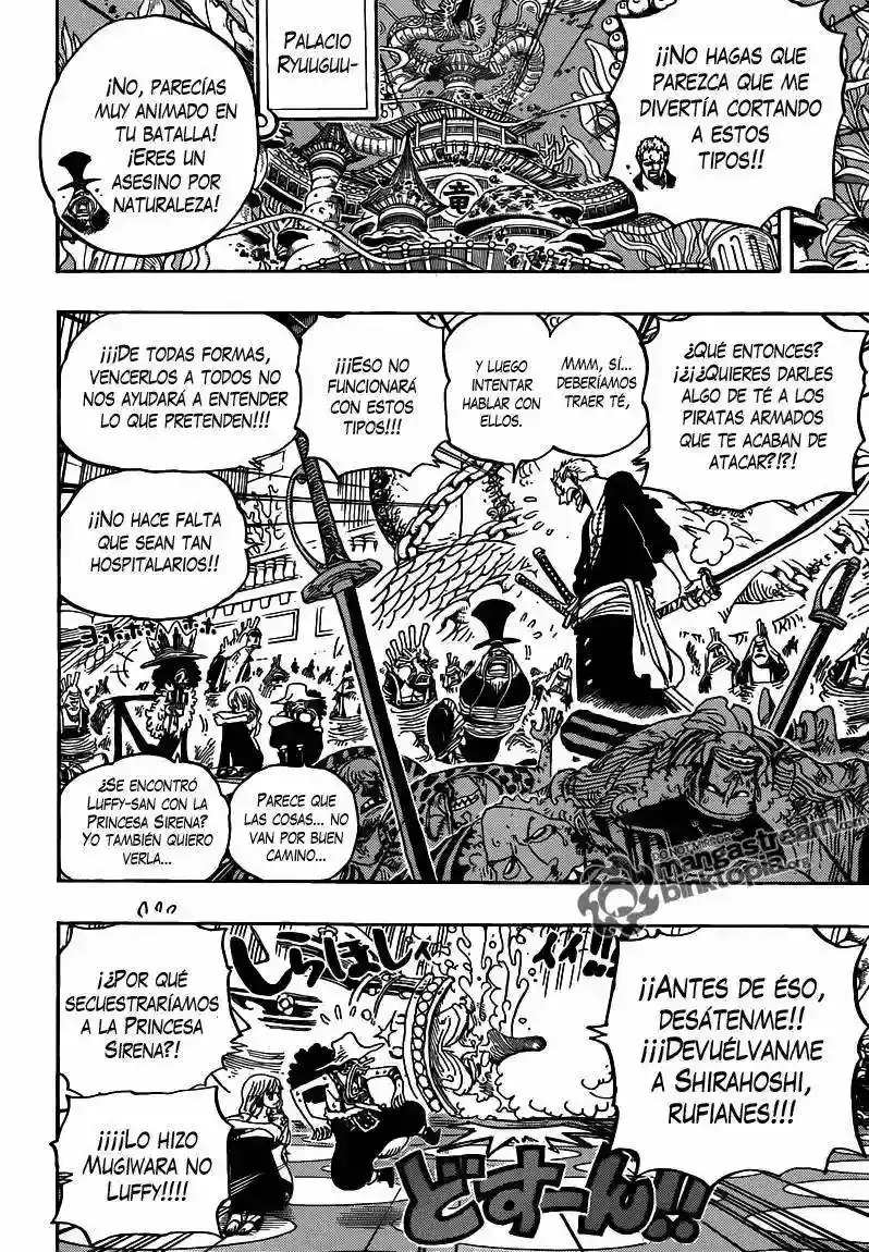 One Piece Capítulo 616 - Página 8 en español