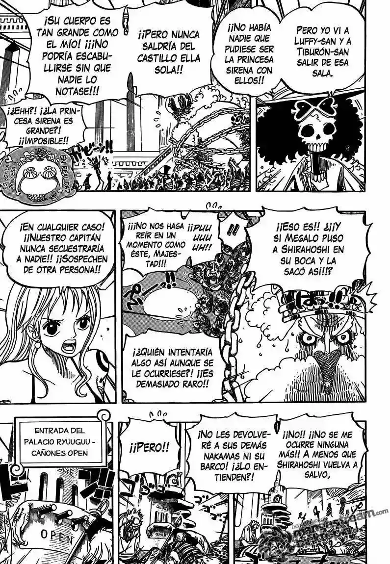 One Piece Capítulo 616 - Página 9 en español