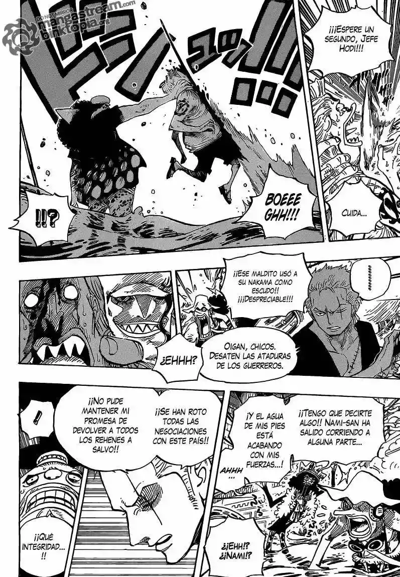 One Piece Capítulo 617 - Página 11 en español