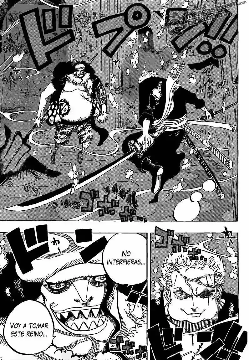 One Piece Capítulo 617 - Página 14 en español