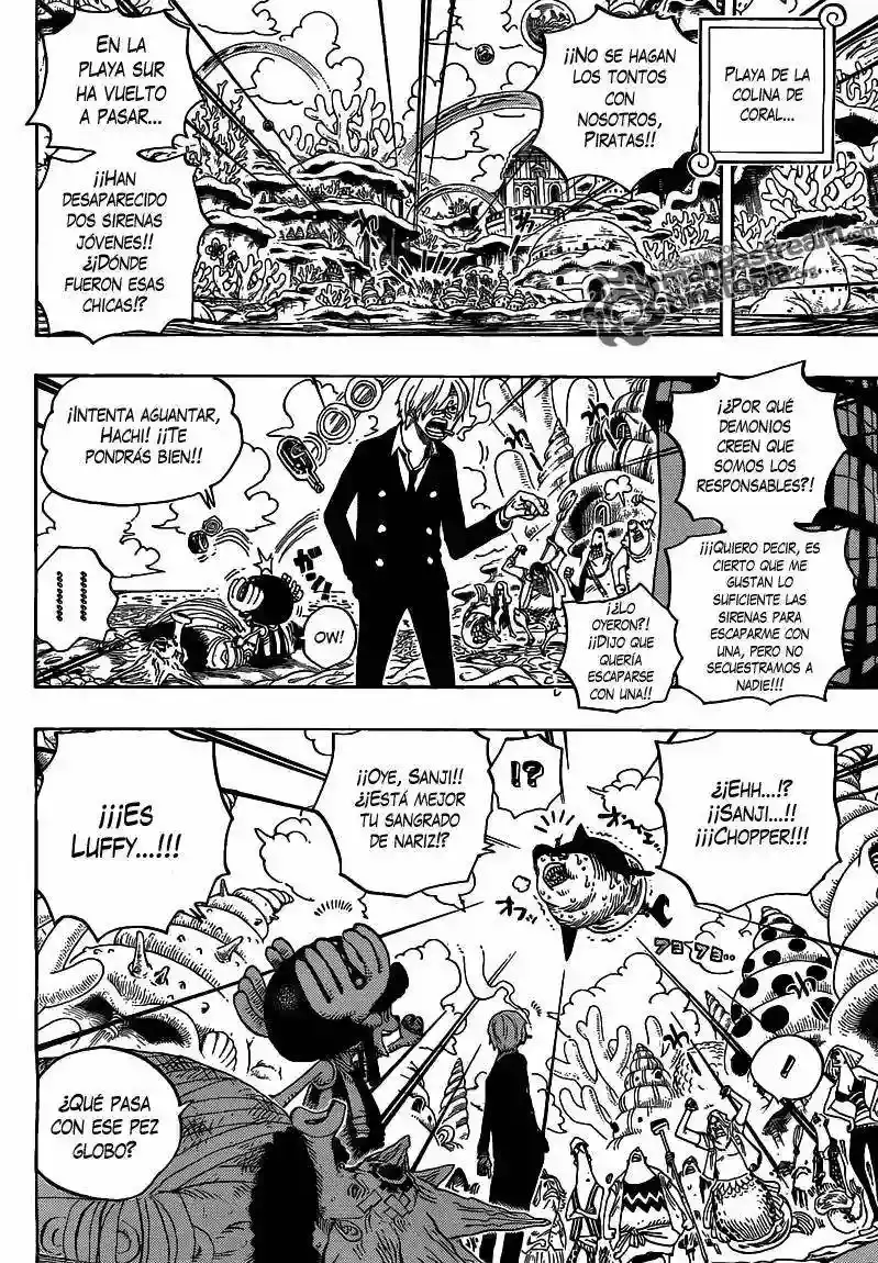 One Piece Capítulo 617 - Página 15 en español
