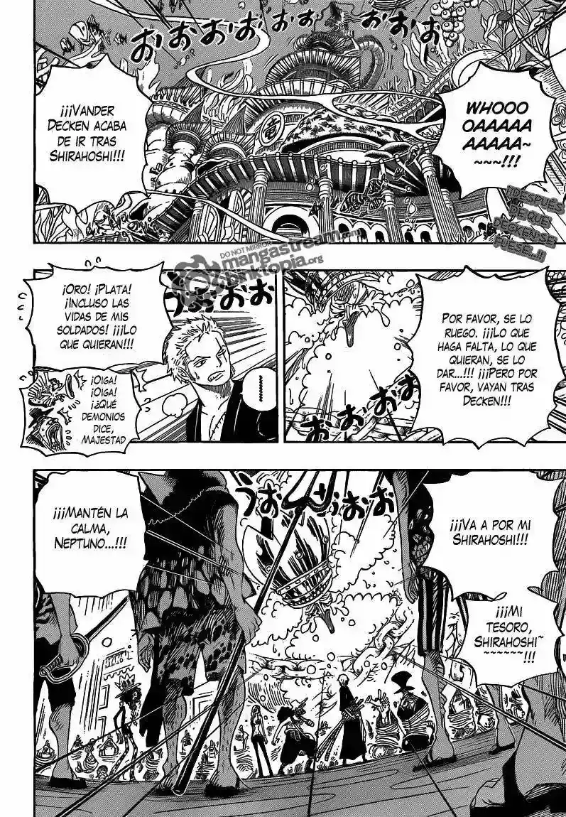 One Piece Capítulo 617 - Página 3 en español