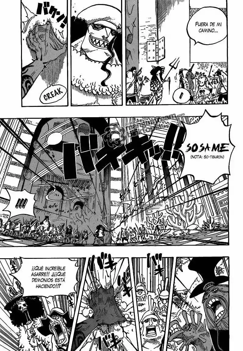 One Piece Capítulo 617 - Página 6 en español
