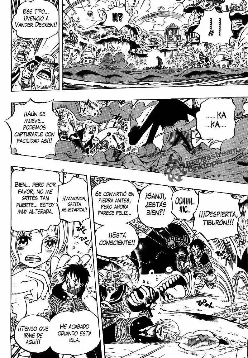 One Piece Capítulo 618 - Página 12 en español