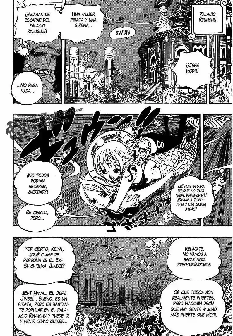 One Piece Capítulo 618 - Página 16 en español