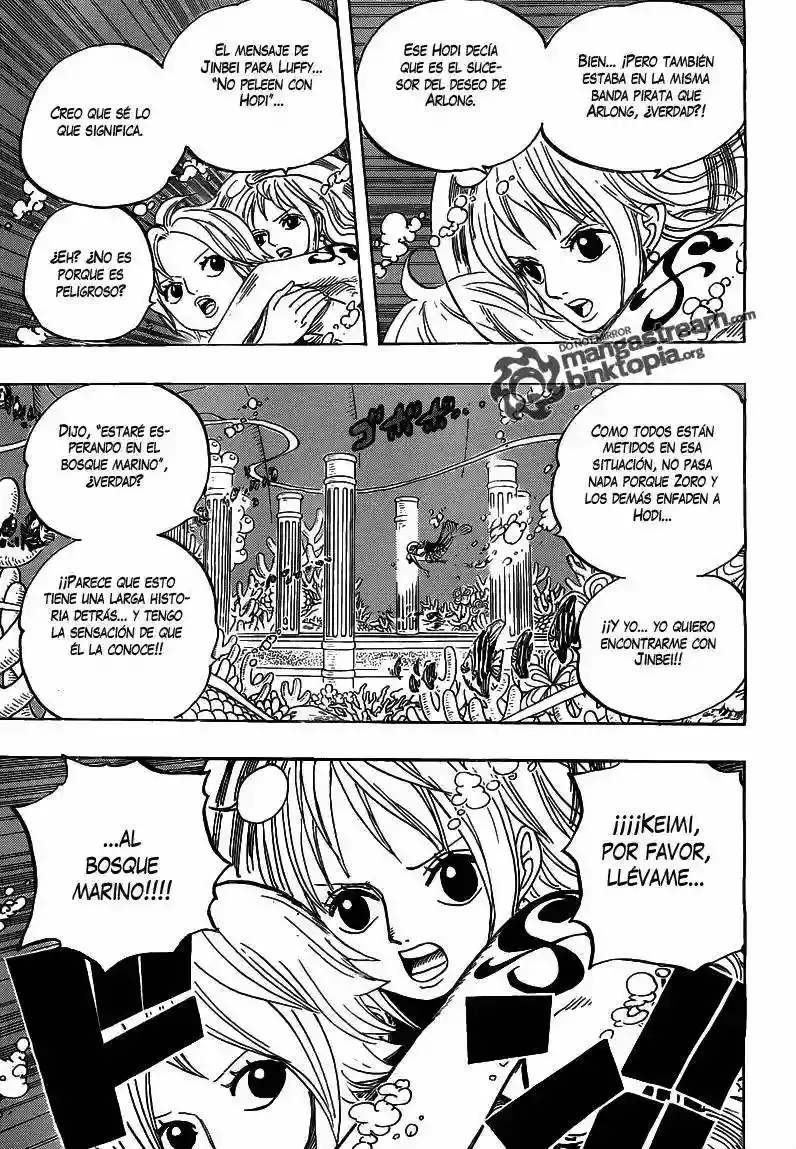 One Piece Capítulo 618 - Página 17 en español