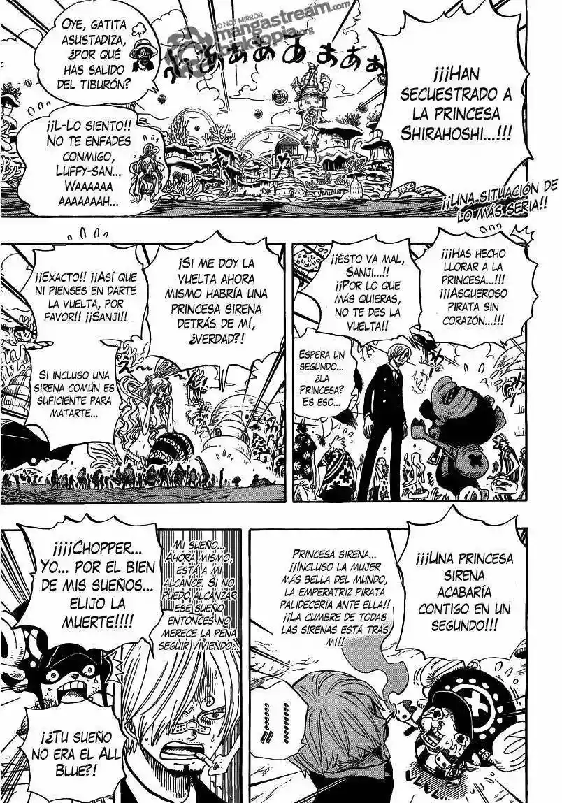 One Piece Capítulo 618 - Página 3 en español