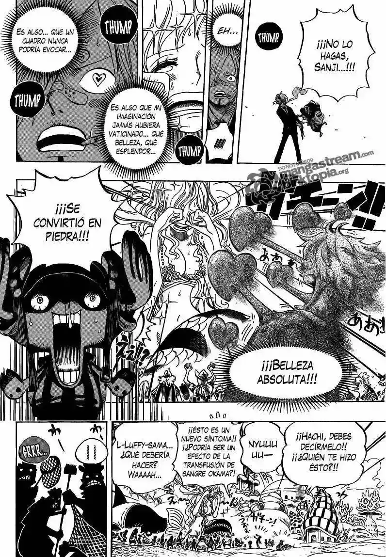 One Piece Capítulo 618 - Página 4 en español
