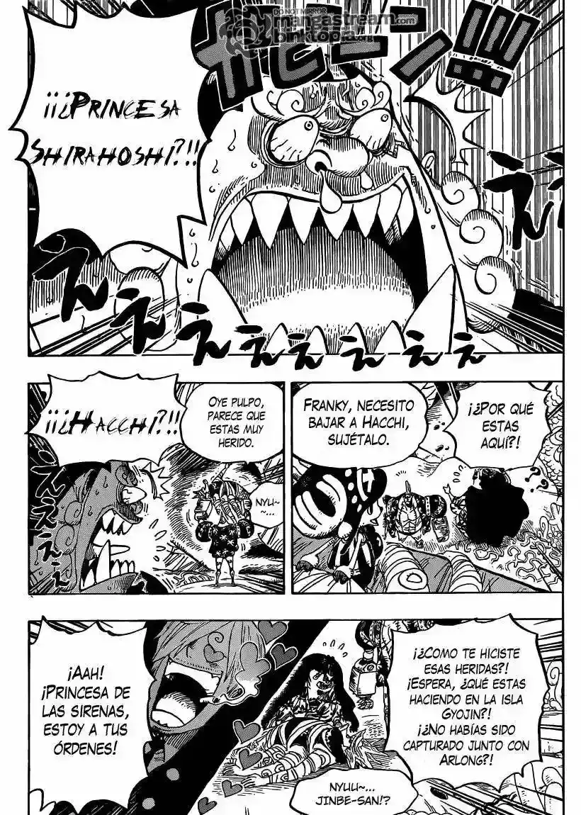 One Piece Capítulo 619 - Página 11 en español