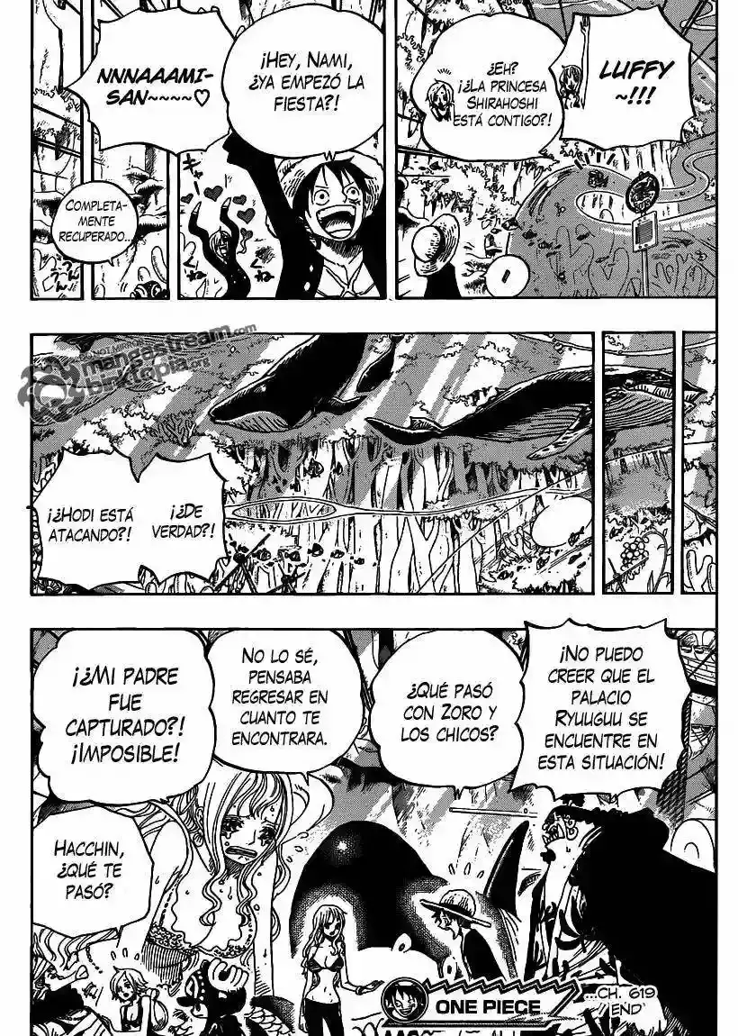 One Piece Capítulo 619 - Página 15 en español